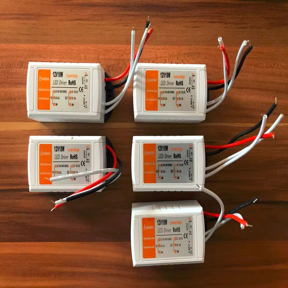 DC 12V LED Trafo Transformator Netzadapter Netzteil Treiber DE 18/28/48/72/100W - Bild 3 von 4
