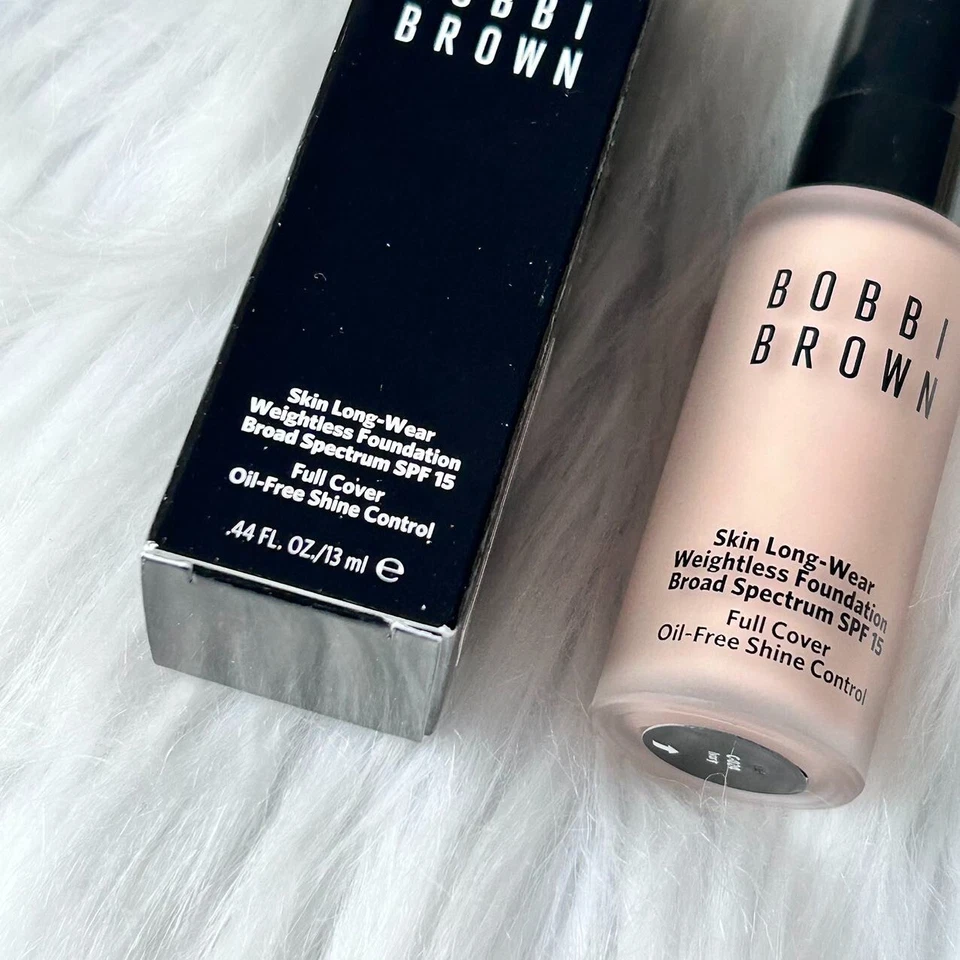New Bobbi Brown Skin Long-Wear Weightless Foundation SPF 15~Ivory~Mini size 13ml - Image 3 of 4
