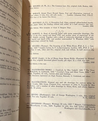 Vintage Kende Auction Catalog: Arthur Pforzheimer Collection- 1949 - 第 5/8 張圖片