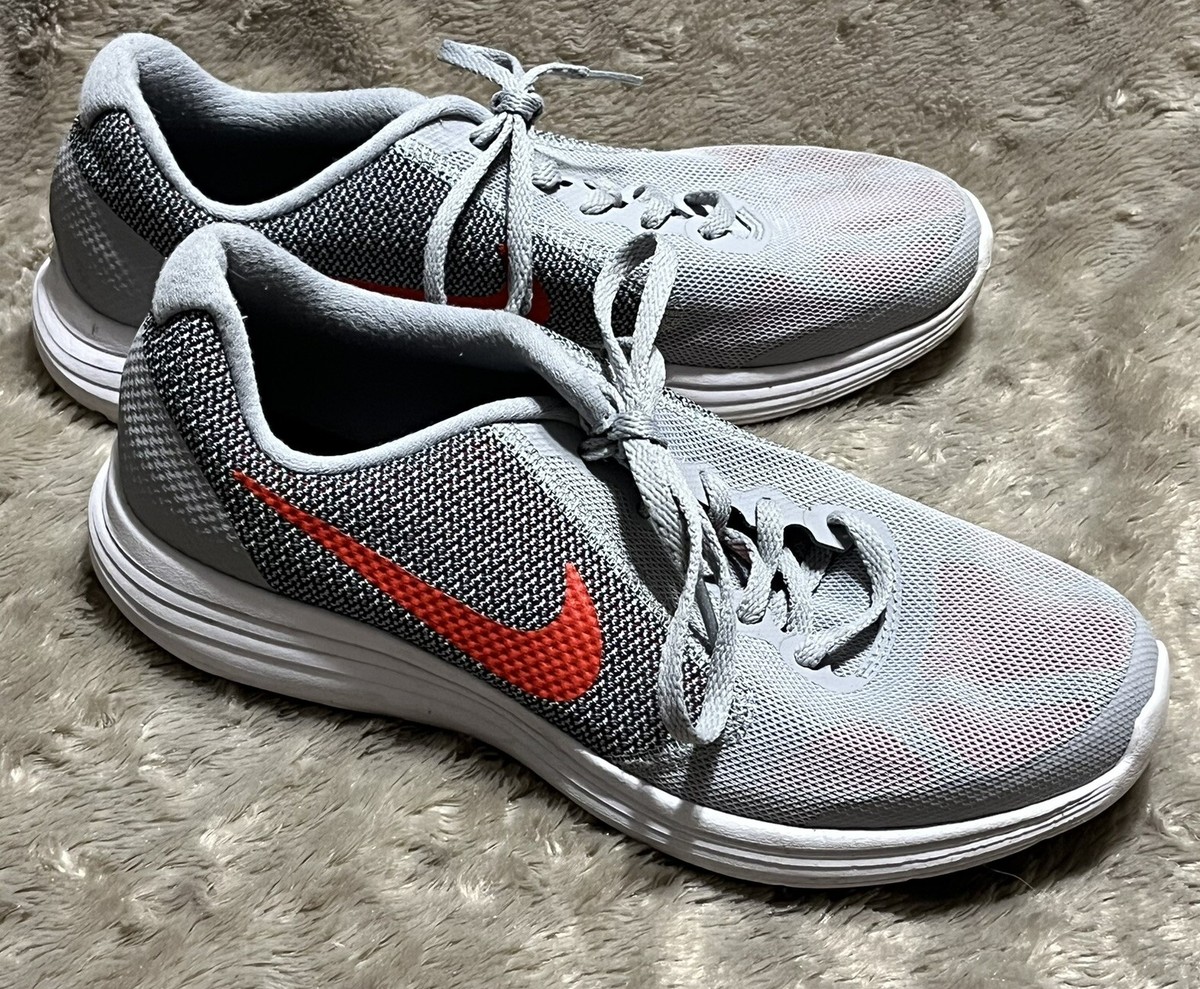 Nike Revolution GS Gray Athletic Running Shoes 819413-006 Unisex Youth  Size 6Y