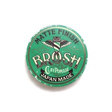 Brosh Matte Finish Clay Pomade 4 oz Japan Made-Free Shipping