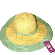 The Girlfriend Hat Wide Brim Braided Snap Women's Sun Hat Accessory