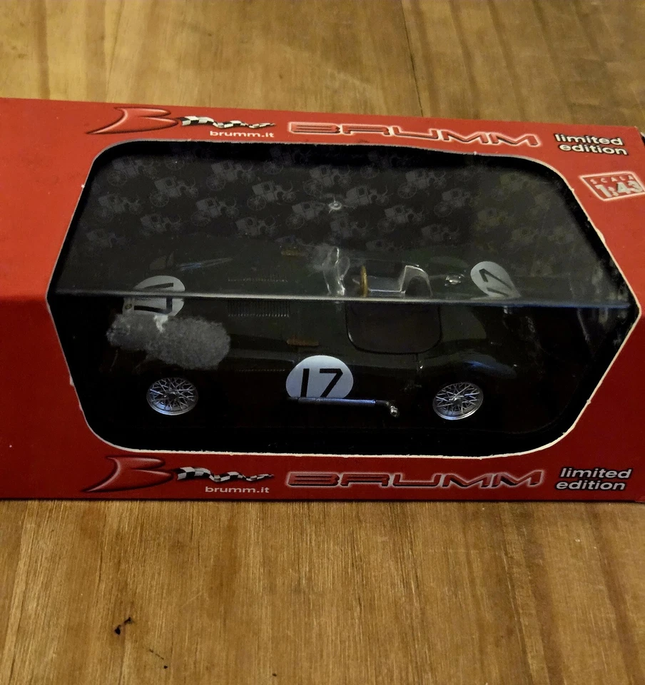 Brumm R358B Jaguar C Type #17 2nd Le Mans 1953 - Walker/Moss escala 1/43 - não 38 - Imagem 2 de 4