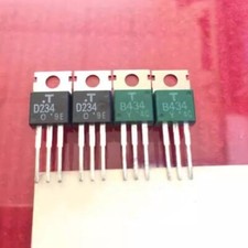 "Original" 5PCS 2SD234+5PCS 2SB434 Pair Transistor TO-220 D234/B434 kk