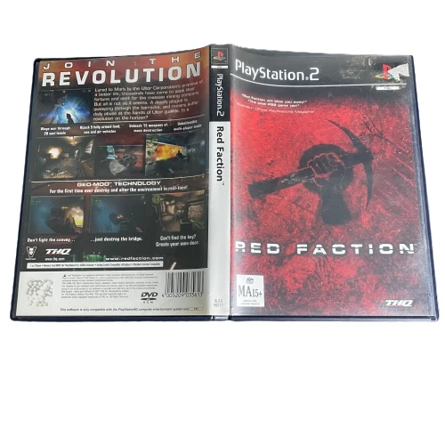 Red Faction | Sony PlayStation 2 PS2 PAL Game No Manual | Au Seller - Image 4 of 4