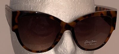 P DIDDY SEAN JOHN Womens Tortoise Shell Rims Cat Eye Lenses
