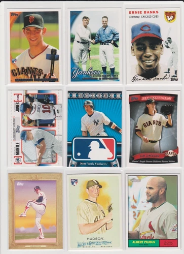 2010 Topps Baseball you pick base stars RC rookie insert Hall Of Famers NM