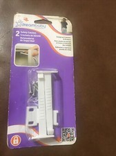 New Dream Baby Safety Catches Child Proof Cabinets Drawers Child Lock 2 Pack