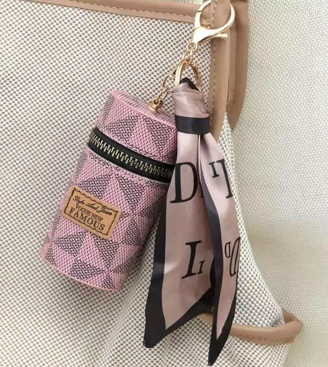 Lipstick holder keychain clearance