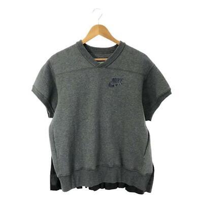 Sacai Sakai NIKE Short Sleeved Sweater Top Shirt Back Sacai Sakai NIKE Short Sleeved Sweater Top Shirt Back