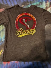 Shelby Cobra Racing Mens T-Shirt Black Size Large