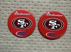 San Francisco 49ers Vintage Pin Button Budweiser Bud Light — photo 1