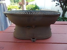 Vintage Columbia Ga. Iron Works-made In Usa-cast Iron Tabletop Hibachi Grill Vintage Columbia Ga. Iron Works-made In Usa-cast Iron Tabletop Hibachi Grill