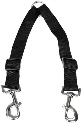No Tangle Dog Leash Coupler, Dual Double Dog Adjustable Splitter Lead for 2 Dogs