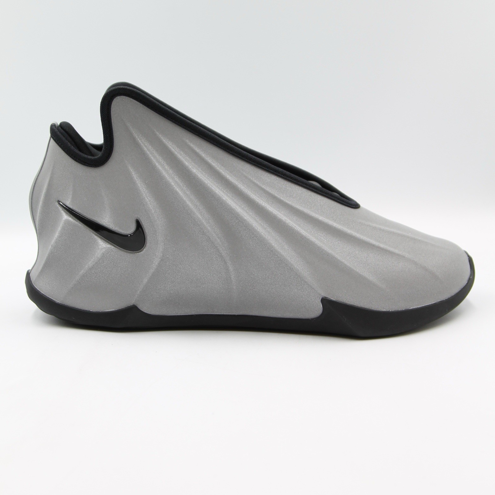 Nike G.t. Future Mens Sneakers Metallic Silver Black Basketball Shoes Fz5590 002