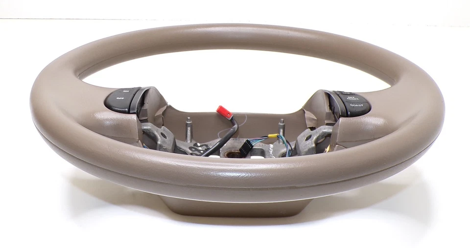 Volante vinilo marrón tostado superduty Ford Excursion 99-07 F250 F350 F-250 Foto 2 de 4