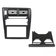 Fit For 95-97 Toyota Tacoma Center Dash Air Vent Radio Bezel Trim w/Cup Holder