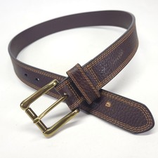 Nocona HD Xtreme Belt 32 Top Grain Leather Work Brown Distressed N2710602