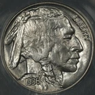 1936 ANACS MS63 BUFFALO NICKEL LUSTROUS