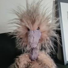 Jellycat Odette Ostrich Plush Excellent Condition 20in 50cm Retired Soft Toy 