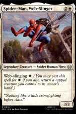 Spider-Man, Web-Slinger 16 Common Marvel's Spider-Man Magic: The Gathering NM