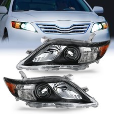 Headlight Assembly Compatible with 2010 2011 Toyota Camry Headlamps Replacement
