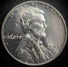 1943 Lincoln Wheat Penny Cent Choice BU Brilliant Uncirculated #7