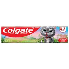 3 x Colgate Anticavity Toothpaste For Kids Strawberry 0-2 Years 50ml 41.00 per litre