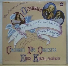 Jacques Offenbach : Ofra Harnoy : Cincinnati Pops Orchestra : Erich Kunzel, Conc