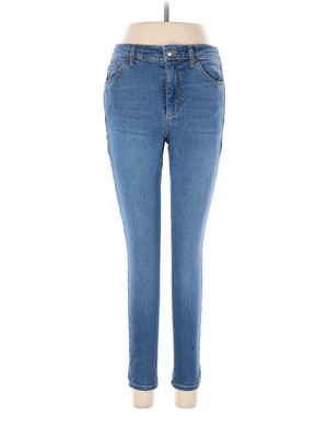 Topshop Women Blue Jeans 30W