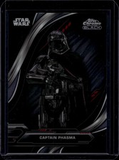 2024 Topps Star Wars Chrome Black Captain Phasma #88
