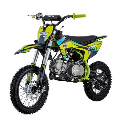 X-PRO Storm 125cc Dirt Bike with 4-Speed Semi-Auto Transmission