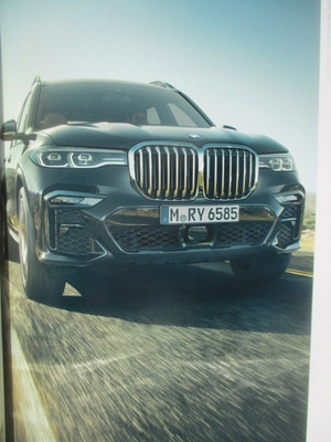BMW X7 (G07) Buch Vorstellung 40i 30d M50d September 2018 Hardcover