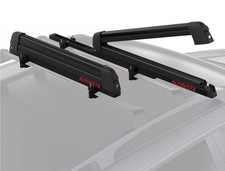 Alpinista Ski Snowboard Rack For Car Roof Wsliding Extension - Black