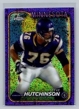 2024 Topps Chrome Steve Hutchinson Purple Speckle Refractor #/275 #116