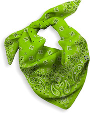 Gift Packaging Bandana for Men Women - 100 Cotton, Paisley, 22x22 In, 1 Pack -