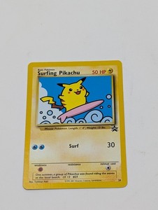 how much is a surfing pikachu pokemon card worth - (111/108) 2016 Pokemon Surfing Pikachu 111/108