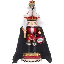 Kurt Adler Hollywood Wooden Nutcrackers, Nutcracker Suite Mouse King, 18"