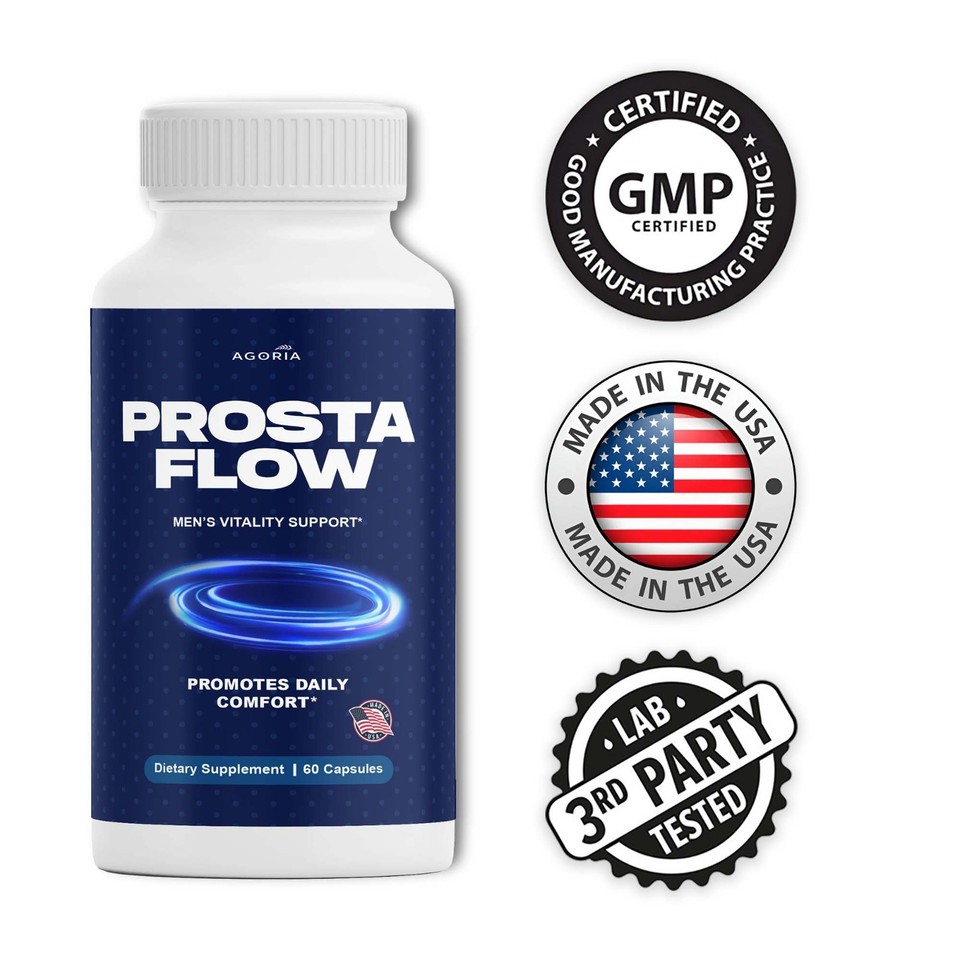 Prostaflo Pro Machine (5 Pack) Prosta Flow Advanced Prostate & Bladder Support ProstaFlow ...