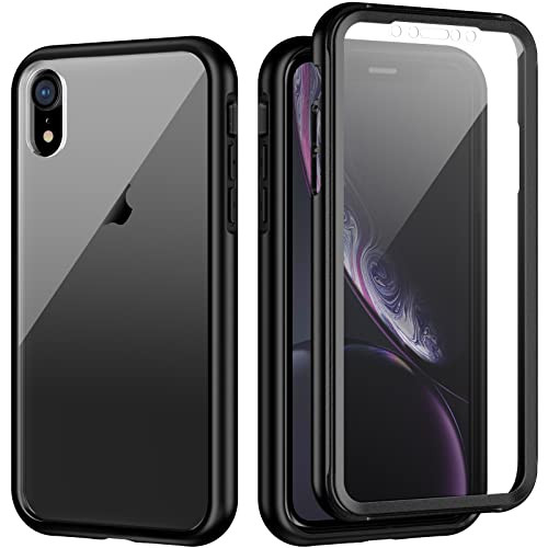 Case for iPhone XR 6.1-Inch, 360 Degree Full Body Protection Cover with Built - Picture 2 of 7