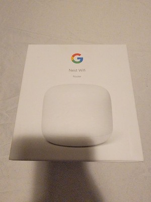 Google Nest WiFi Router AC2200 Dual Band Mesh H2D GA00595-US 2.4/5GHz