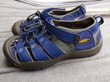 Keen Sandals Shoes Youth Size 3 35 Blue Newport H2 Closed Toe Water Hiking Sport