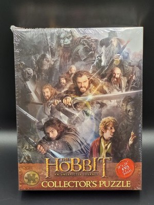 Hobbit Puzzle Unexpected Journey 550 Piece LOTR USAOPOLY SEALED