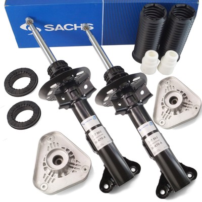 2x SACHS Stoßdämpfer Domlager Protection Kit Vorne für MERCEDES E-Klasse S212