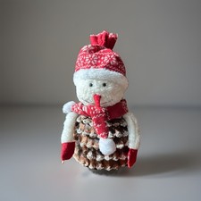 Holiday Novelties Snowman with plaid scarf and hat