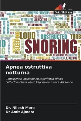 Apnea ostruttiva notturna by Dr Nilesh More (Italian) Paperback Book