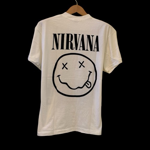 Nirvana Nevermind Smiley Vintage Reprint Single Stitch T-shirt Size XL, Size XL, $60 - Photo 2