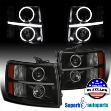 For 2007-2014 Chevy Silverado Black Smoke 1500 2500 3500 Projector Headlight Led For 2007-2014 Chevy Silverado Black Smoke 1500 2500 3500 Projector Headlight Led