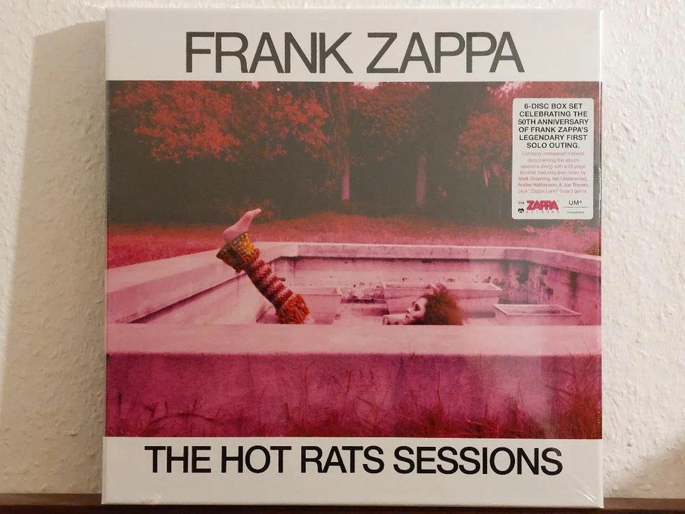 FRANK ZAPPA - HOT RATS Sessions 50th Anniversary Limited 6 x CD Box! J.-L. Ponty - Bild 2 von 3