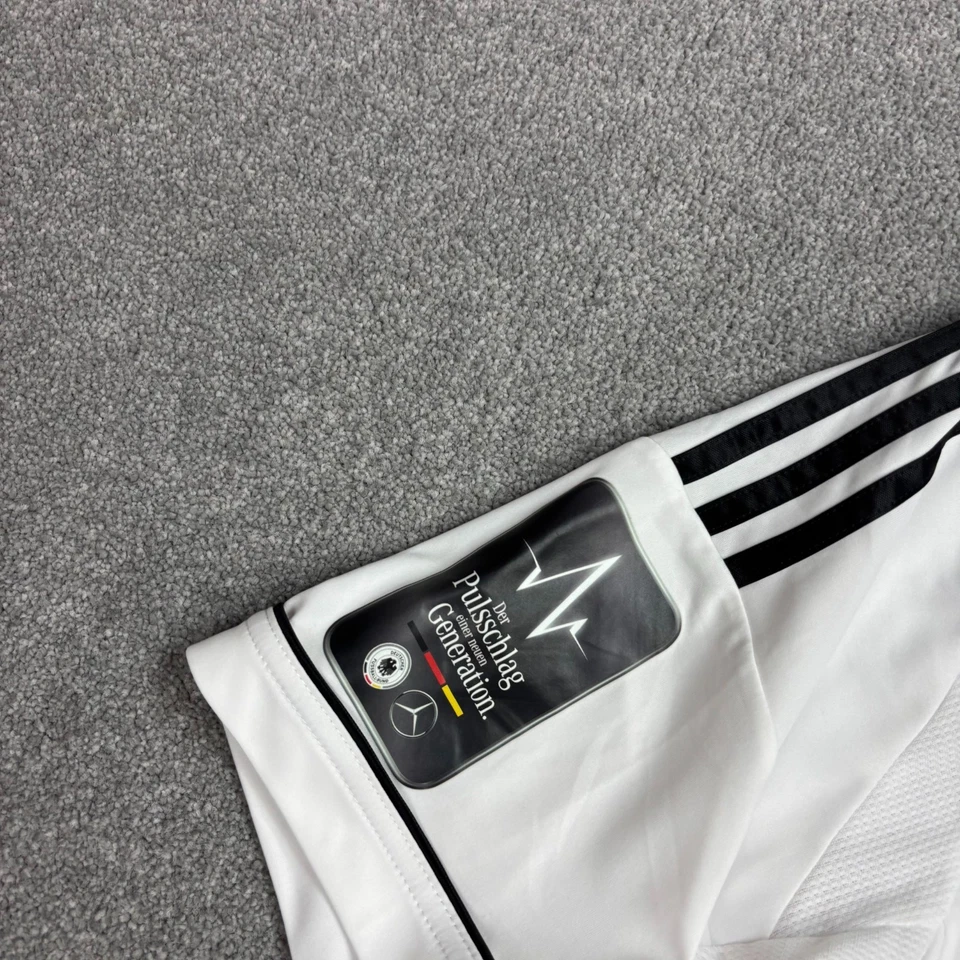 Maillot Allemagne Adulte 2XL XXL Blanc 2012-13 Adidas Football Domicile... - Photo 3/4